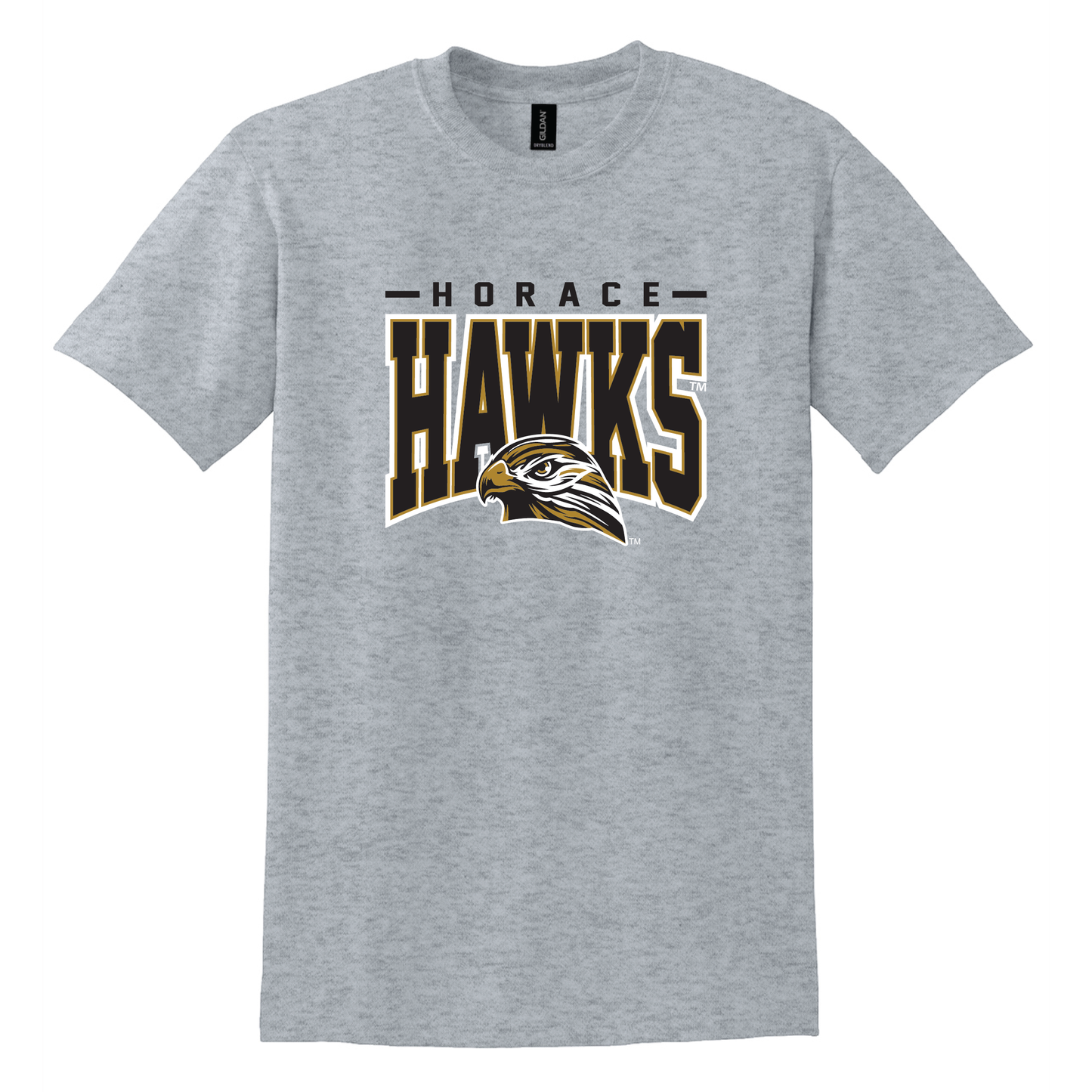 Hawks Gildan® DryBlend® 50 Cotton/50 Poly T-Shirt (8000)