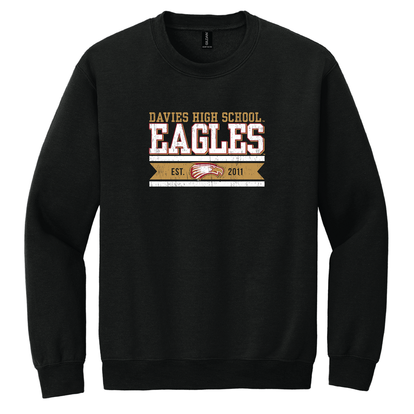 Eagles Gildan® Heavy Blend™ Crewneck Sweatshirt (18000)