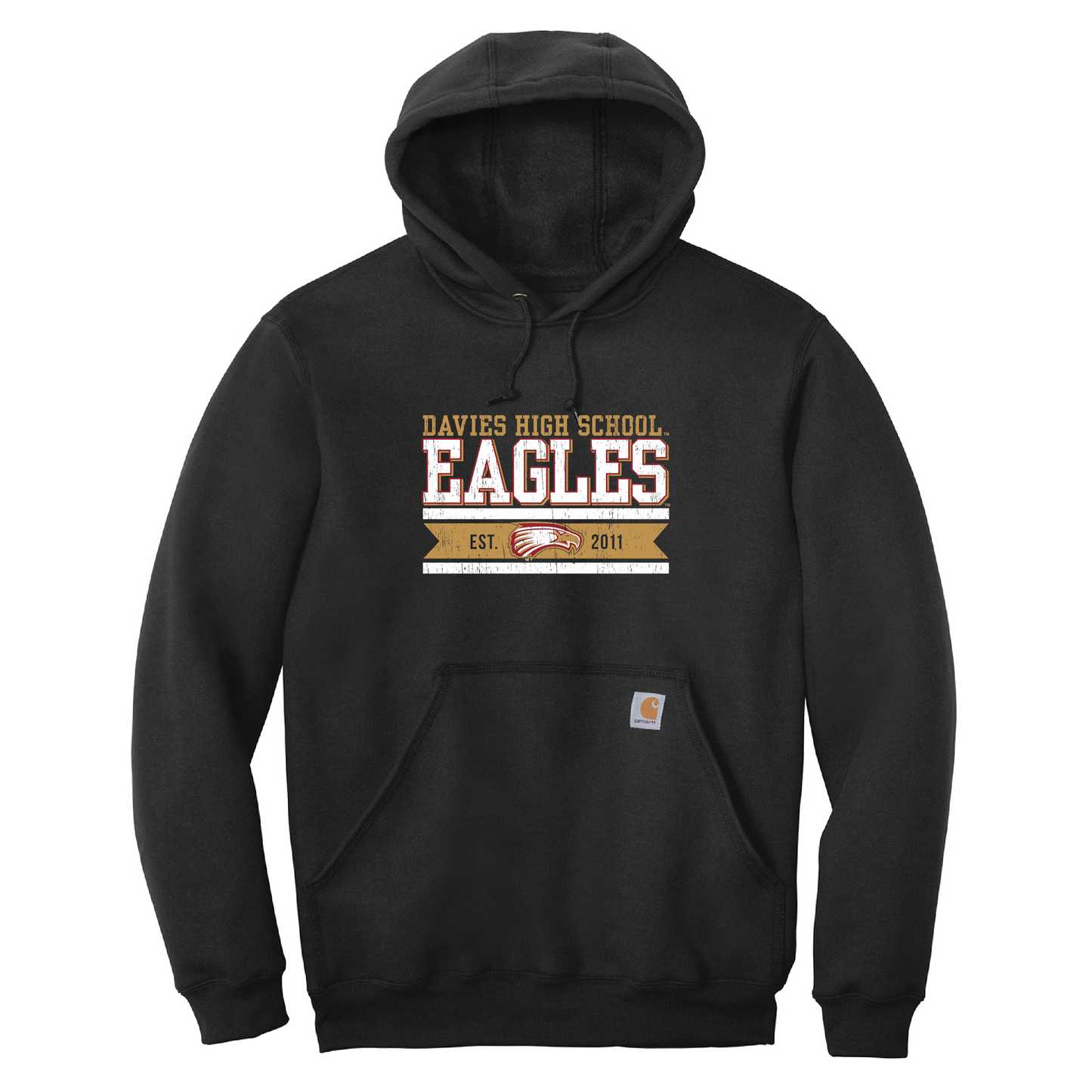 Eagles Carhartt® Midweight Hooded Sweatshirt (CTK121)