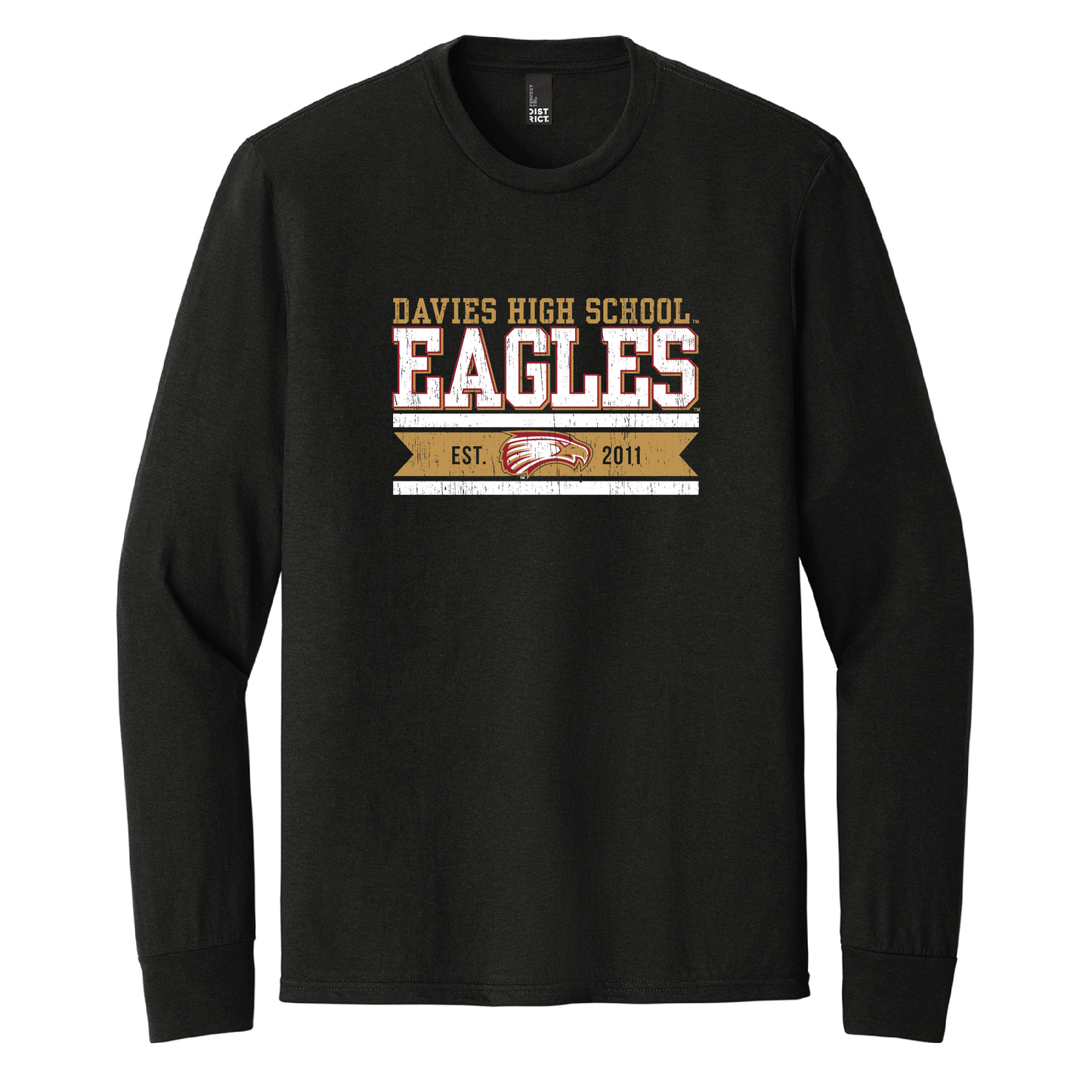 Eagles District® Perfect Tri® Long Sleeve Tee (DM132)