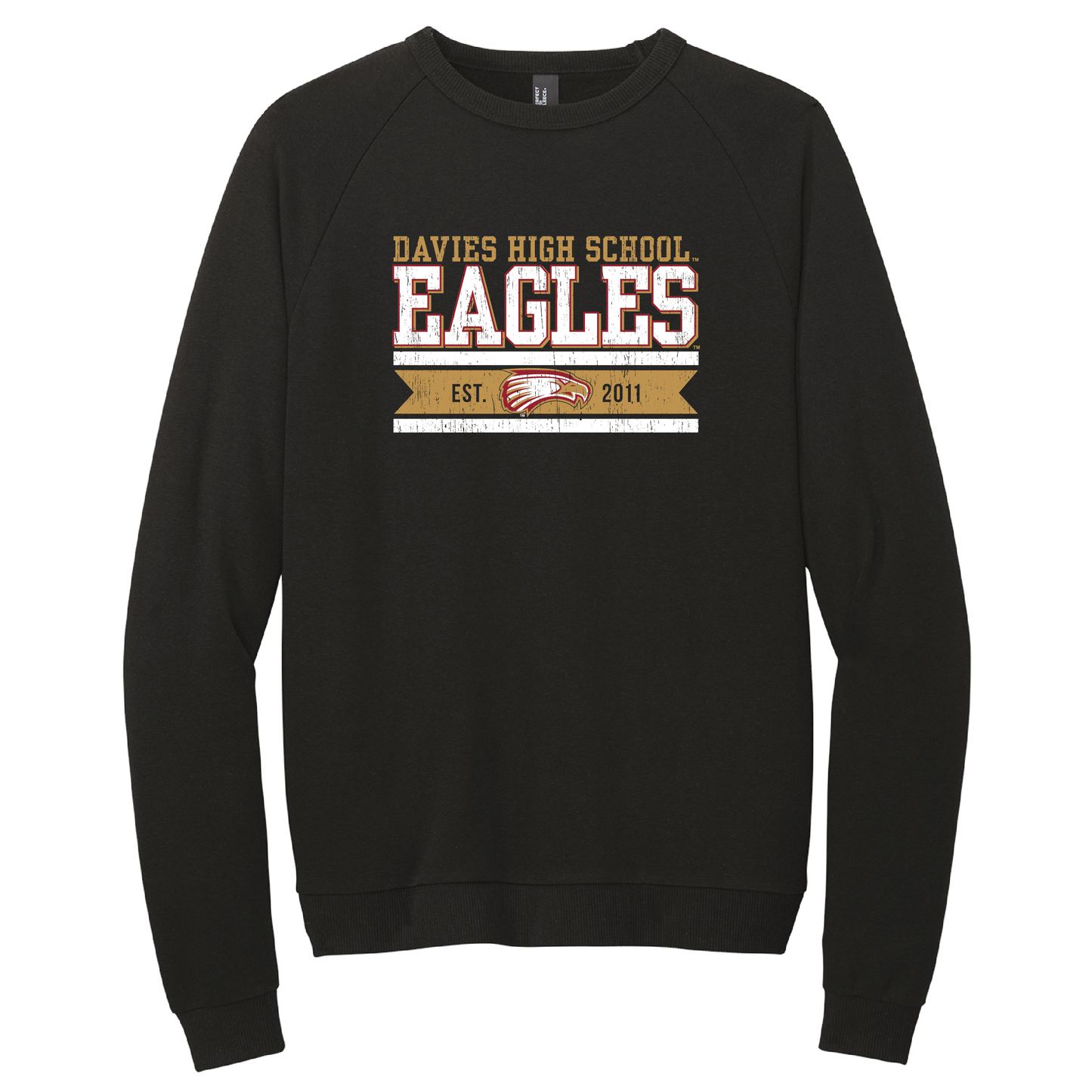 Eagles District® Perfect Tri® Fleece Crewneck Sweatshirt (DT1304)