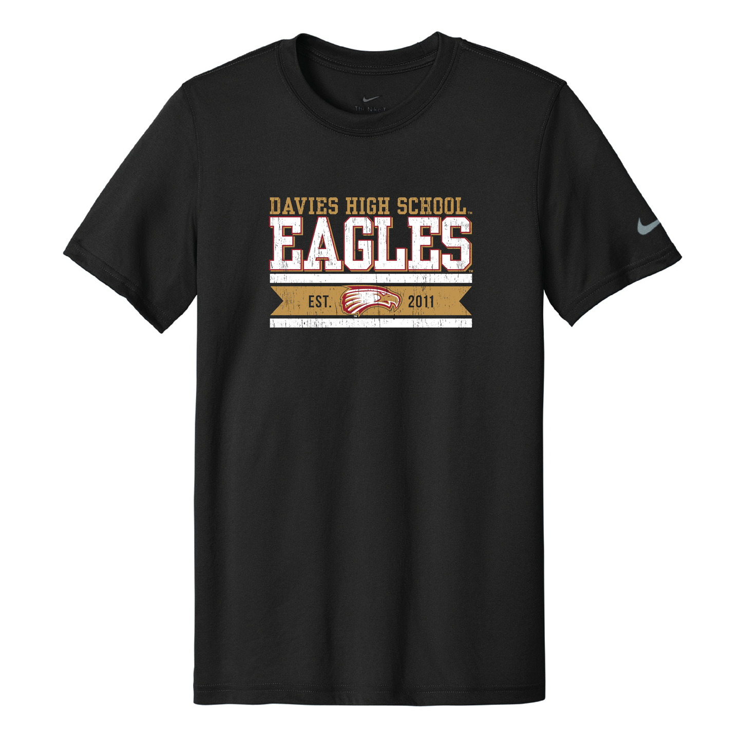 Eagles Nike Swoosh Sleeve rLegend Tee (NKDX8730)