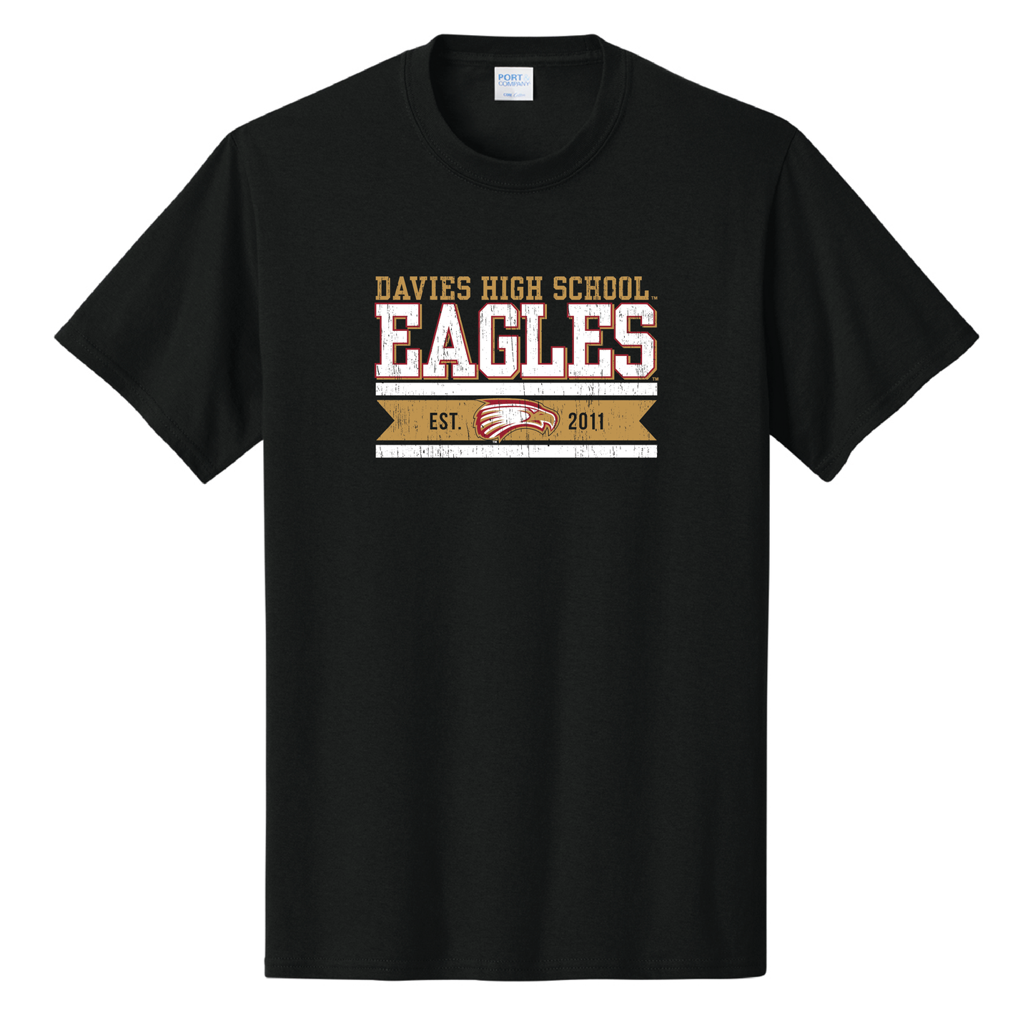 Eagles Port & Co™ Core Cotton Tee (PC54)