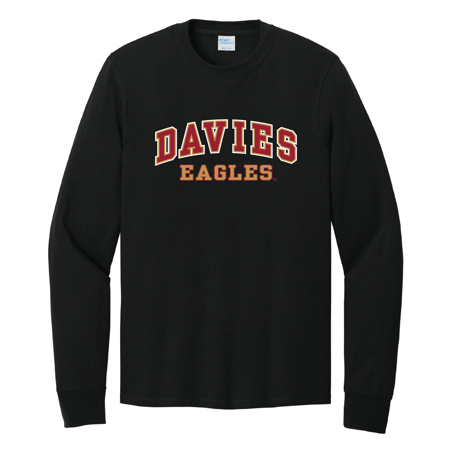 Eagles Port & Co™ Long Sleeve Core Cotton Tee (PC54LS)