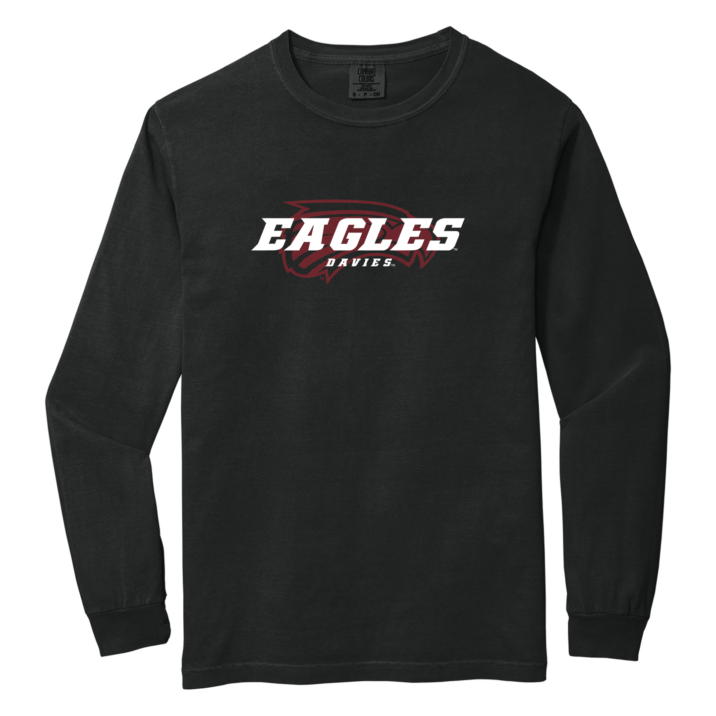 Eagles Comfort Colors® Heavyweight Ring Spun Long Sleeve Tee (6014)