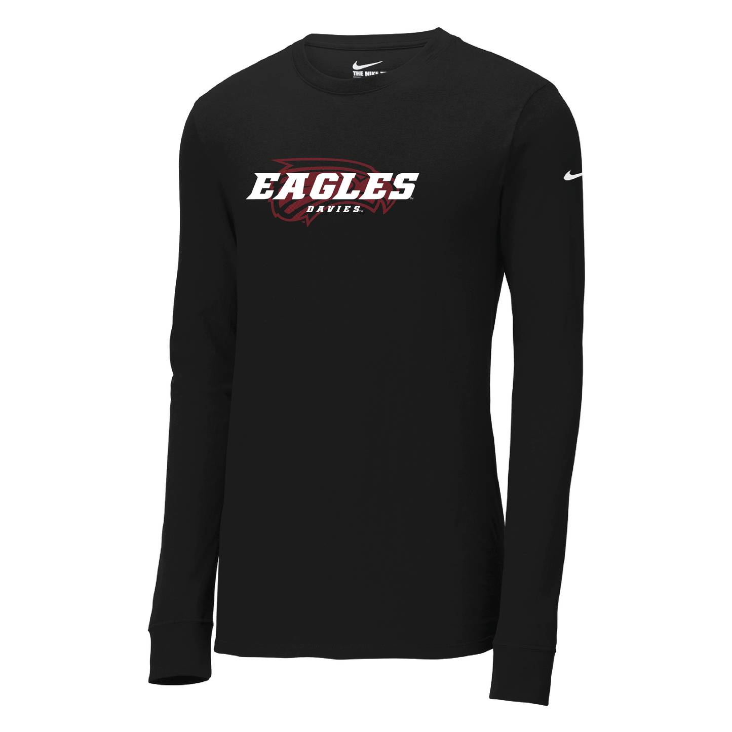 Eagles Nike Dri-FIT Cotton/Poly Long Sleeve Tee (NKBQ5230)