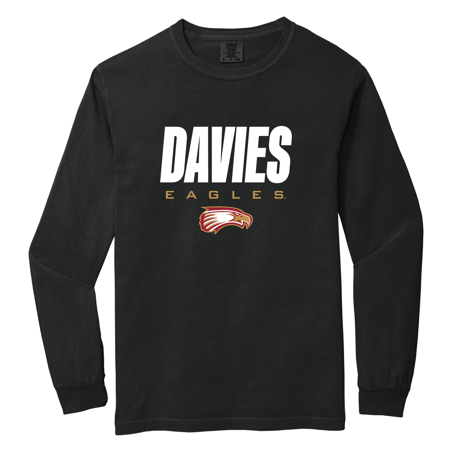 Eagles Comfort Colors® Heavyweight Ring Spun Long Sleeve Tee (6014)