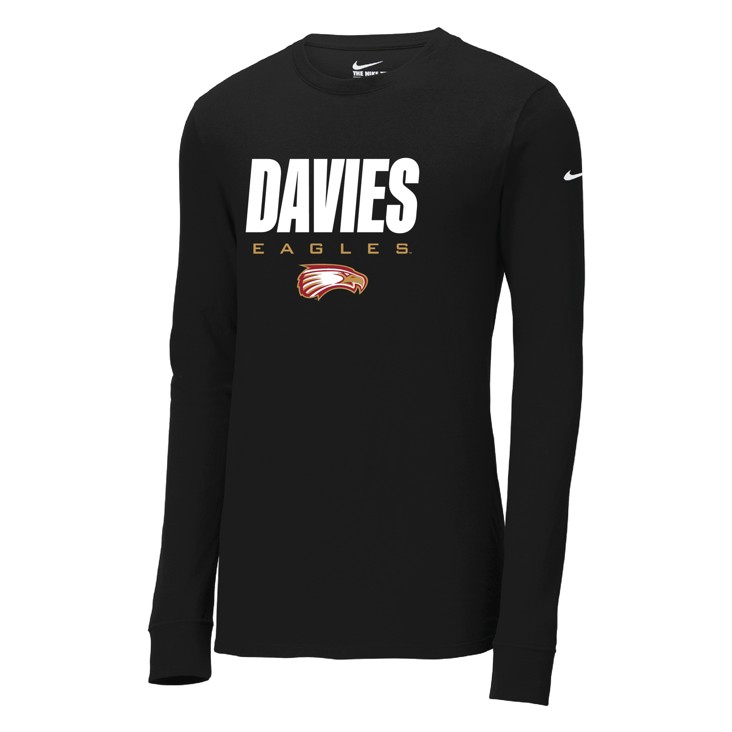 Eagles Nike Dri-FIT Cotton/Poly Long Sleeve Tee (NKBQ5230)