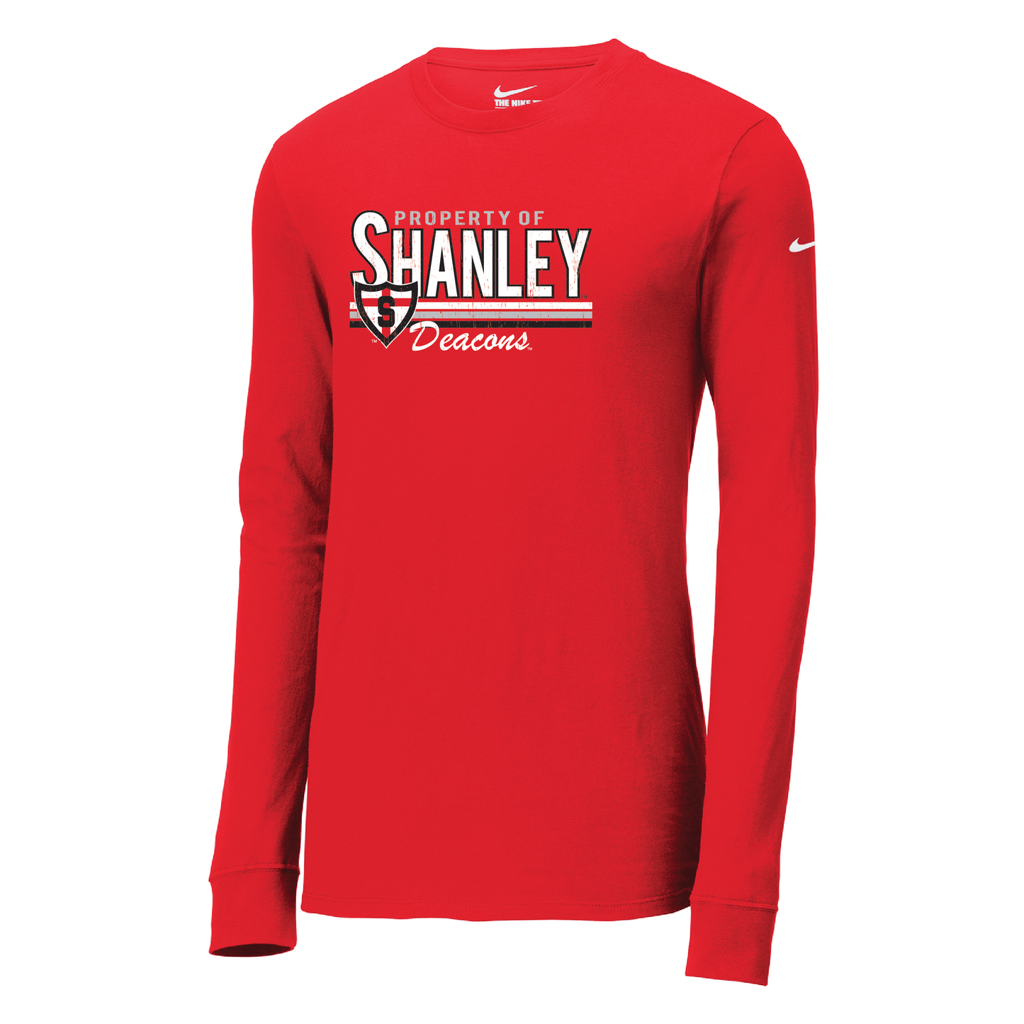 Shanley Nike Dri-FIT Cotton/Poly Long Sleeve Tee (NKBQ5230)