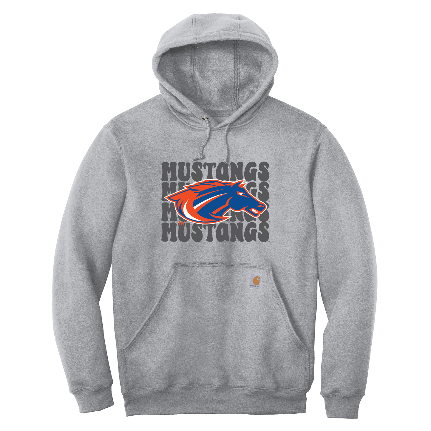 Mustangs Carhartt® Midweight Hooded Sweatshirt (CTK121)
