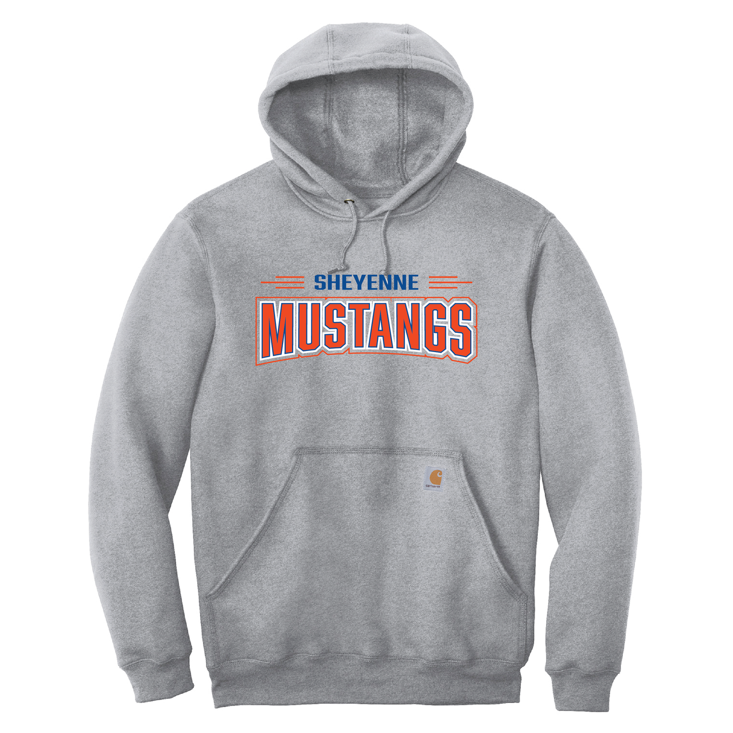 Mustangs Carhartt® Midweight Hooded Sweatshirt (CTK121)