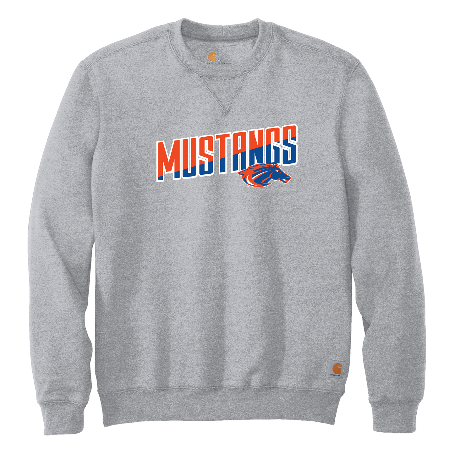Mustangs Carhartt® Midweight Crewneck Sweatshirt (CTK124)
