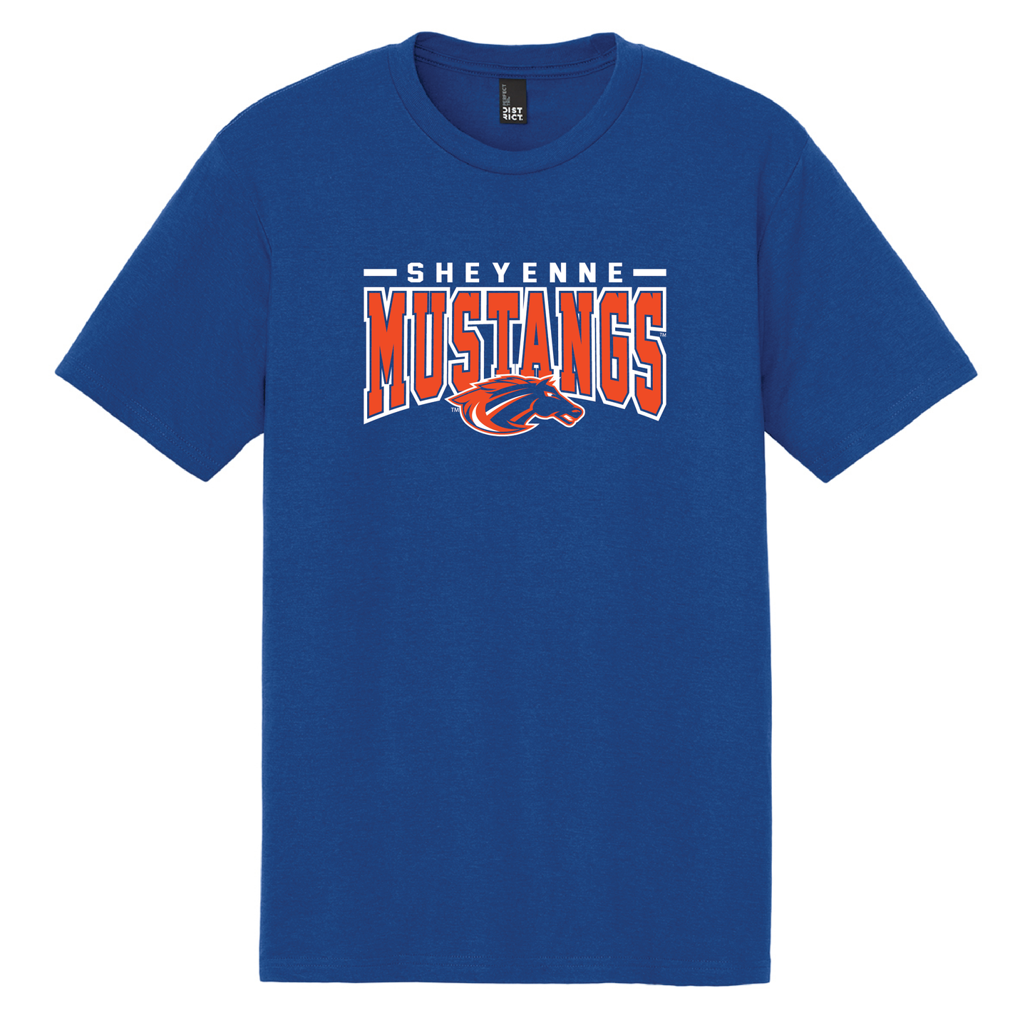 Mustangs District® Perfect Tri® Tee (DM130)