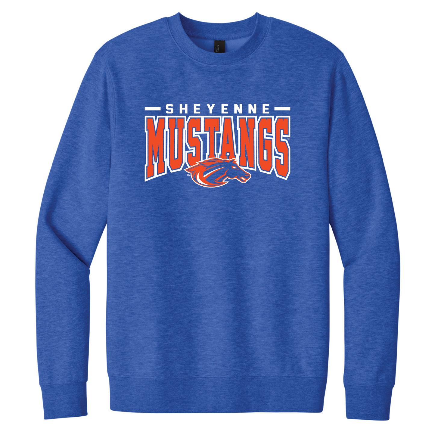 Mustangs District® V.I.T.™ Fleece Crew (DT6104)