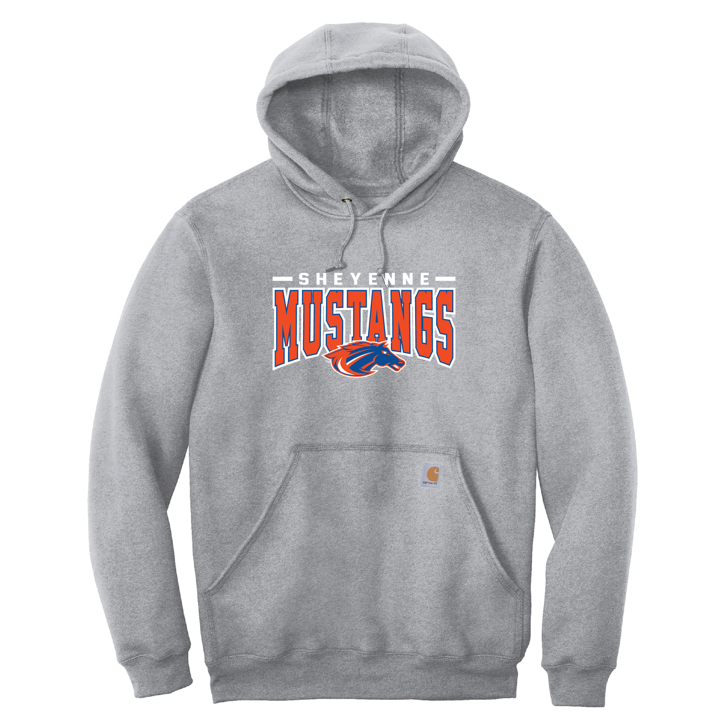 Mustangs Carhartt® Midweight Hooded Sweatshirt (CTK121)