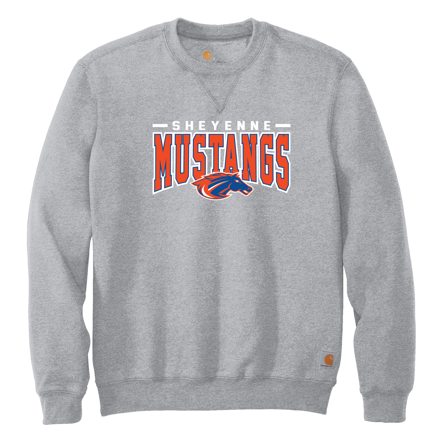 Mustangs Carhartt® Midweight Crewneck Sweatshirt (CTK124)