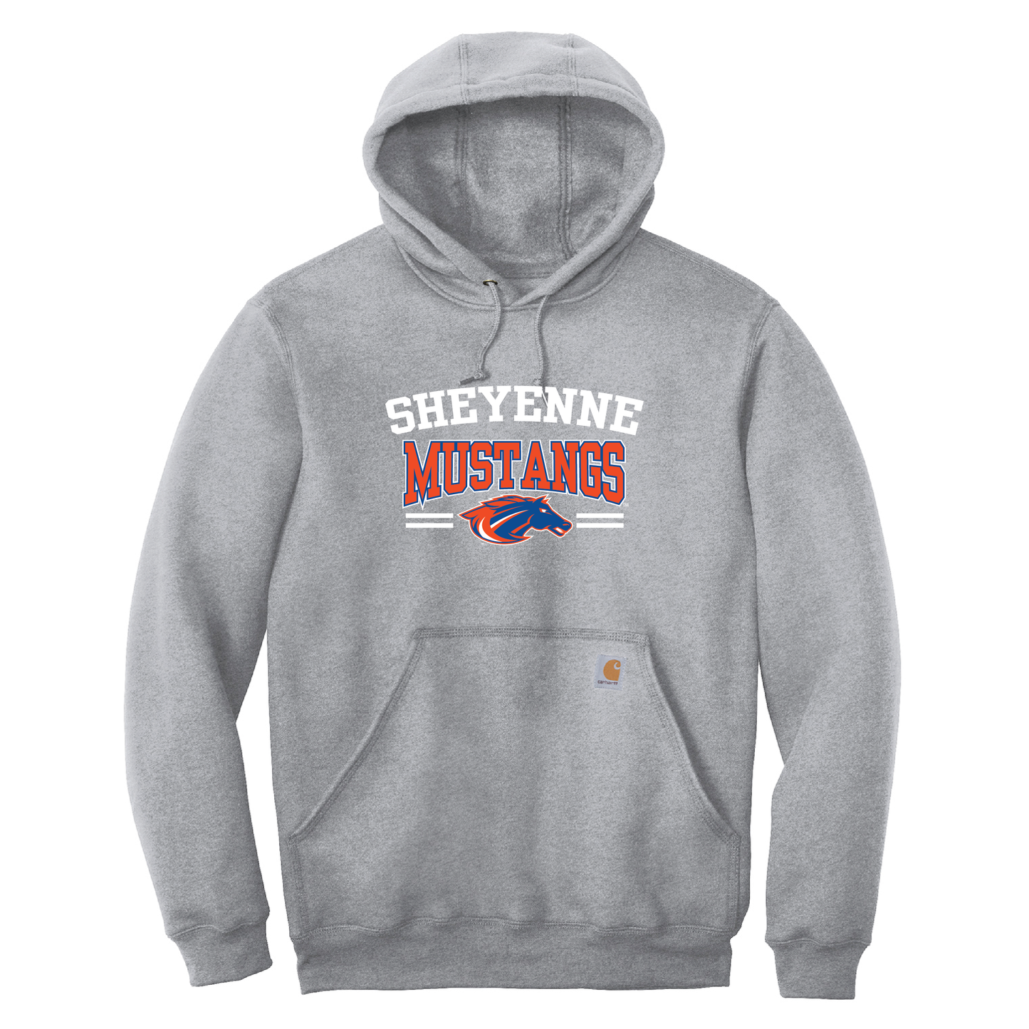 Mustangs Carhartt® Midweight Hooded Sweatshirt (CTK121)