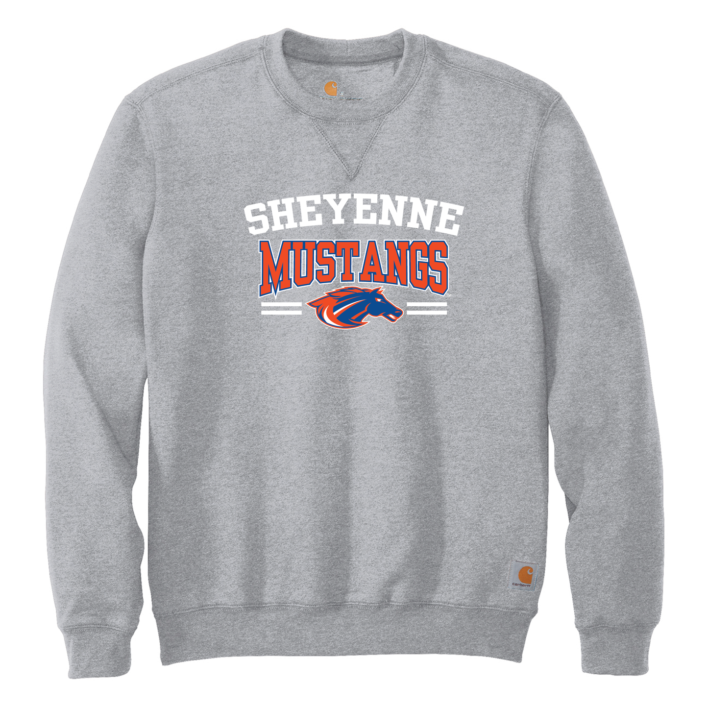 Mustangs Carhartt® Midweight Crewneck Sweatshirt (CTK124)