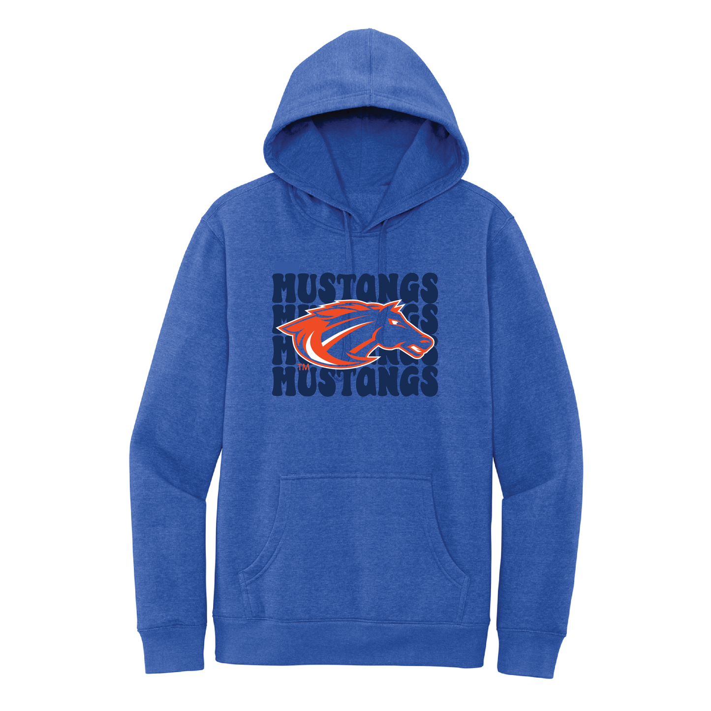 Mustangs District® V.I.T.™ Fleece Hoodie (DT6100)