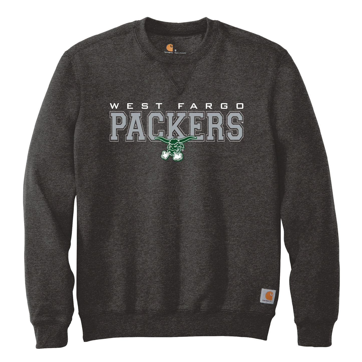 Packers Carhartt® Midweight Crewneck Sweatshirt (CTK124)