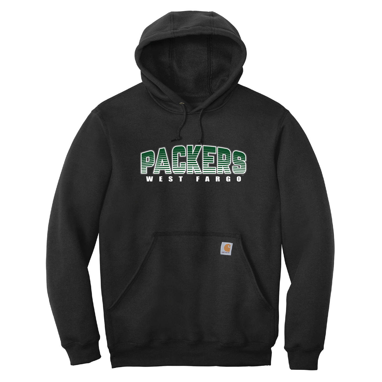 Packers Carhartt® Midweight Hooded Sweatshirt (CTK121)
