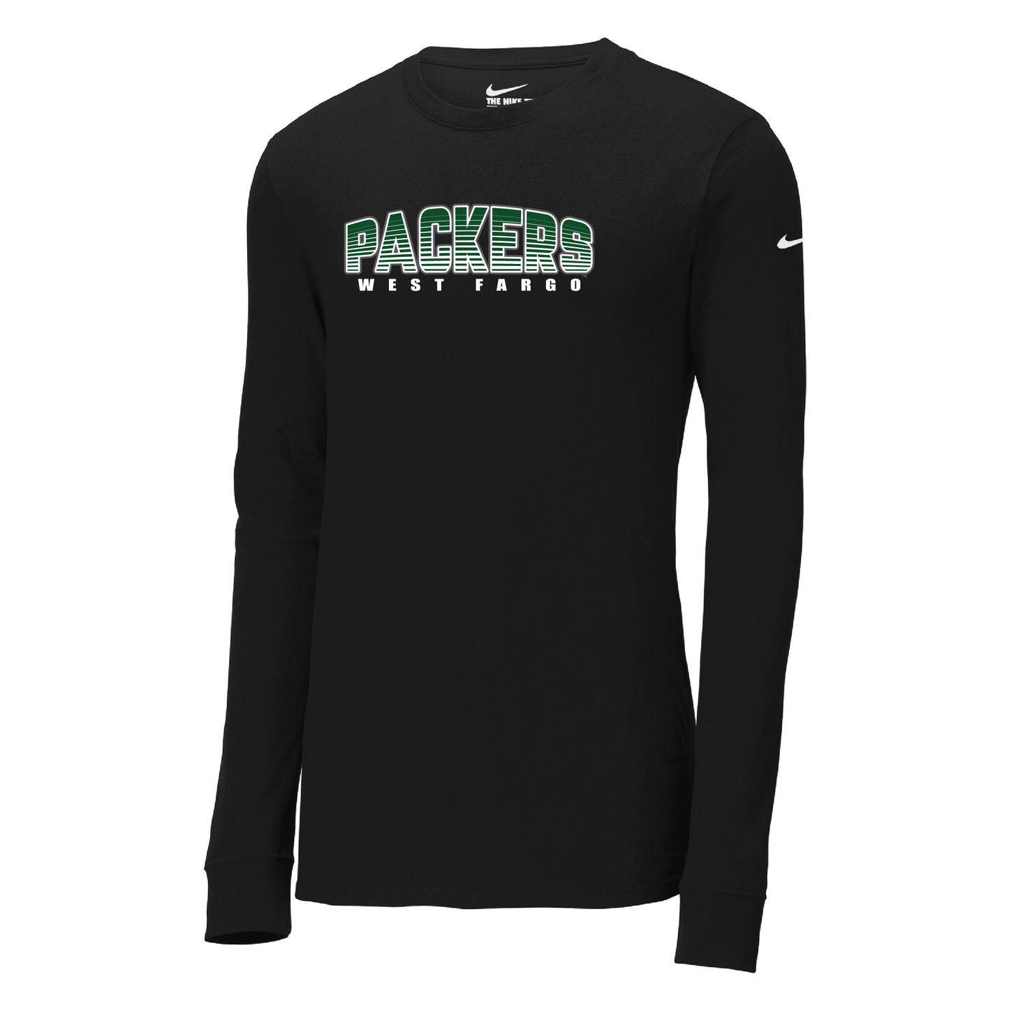 Packers Nike Dri-FIT Cotton/Poly Long Sleeve Tee (NKBQ5230)