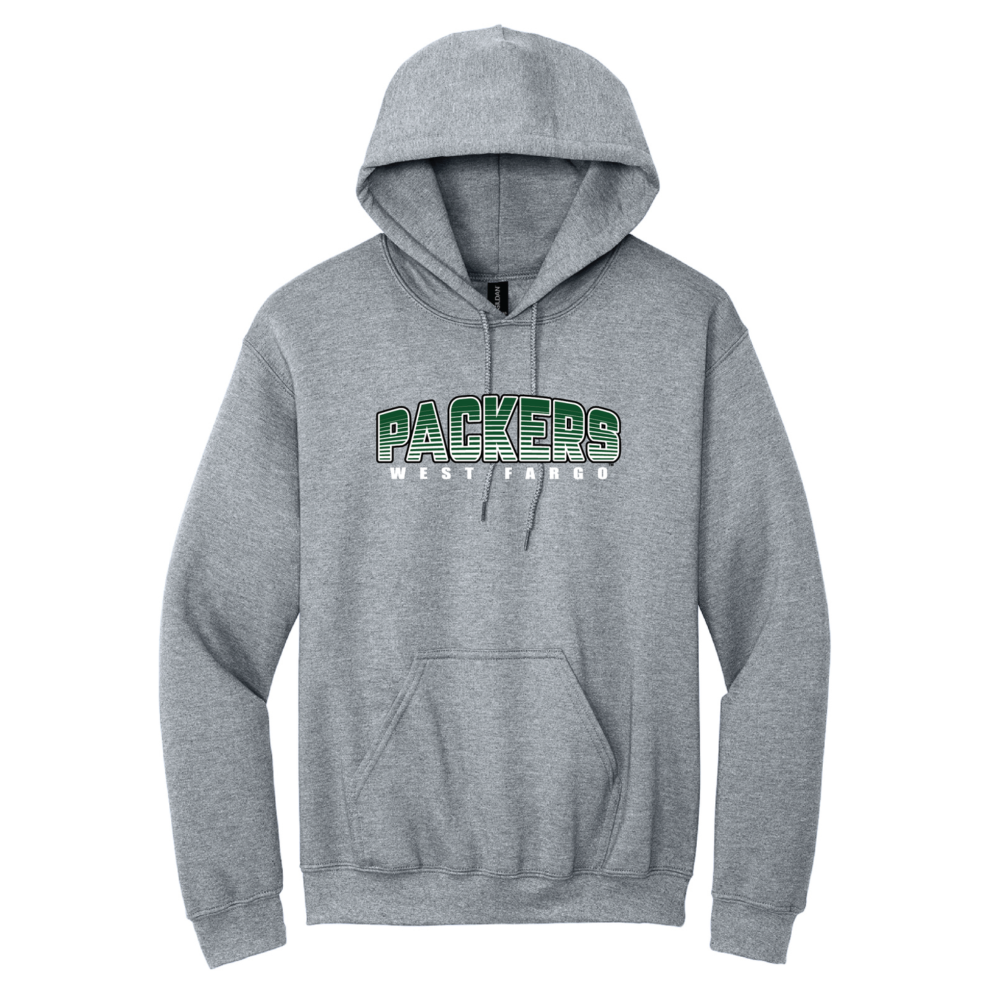 Packers Gildan® Heavy Blend™ Hooded Sweatshirt (18500)