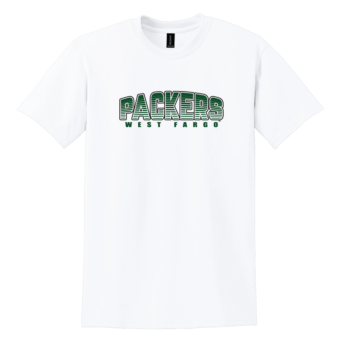 Packers Gildan® DryBlend® 50 Cotton/50 Poly T-Shirt (8000)