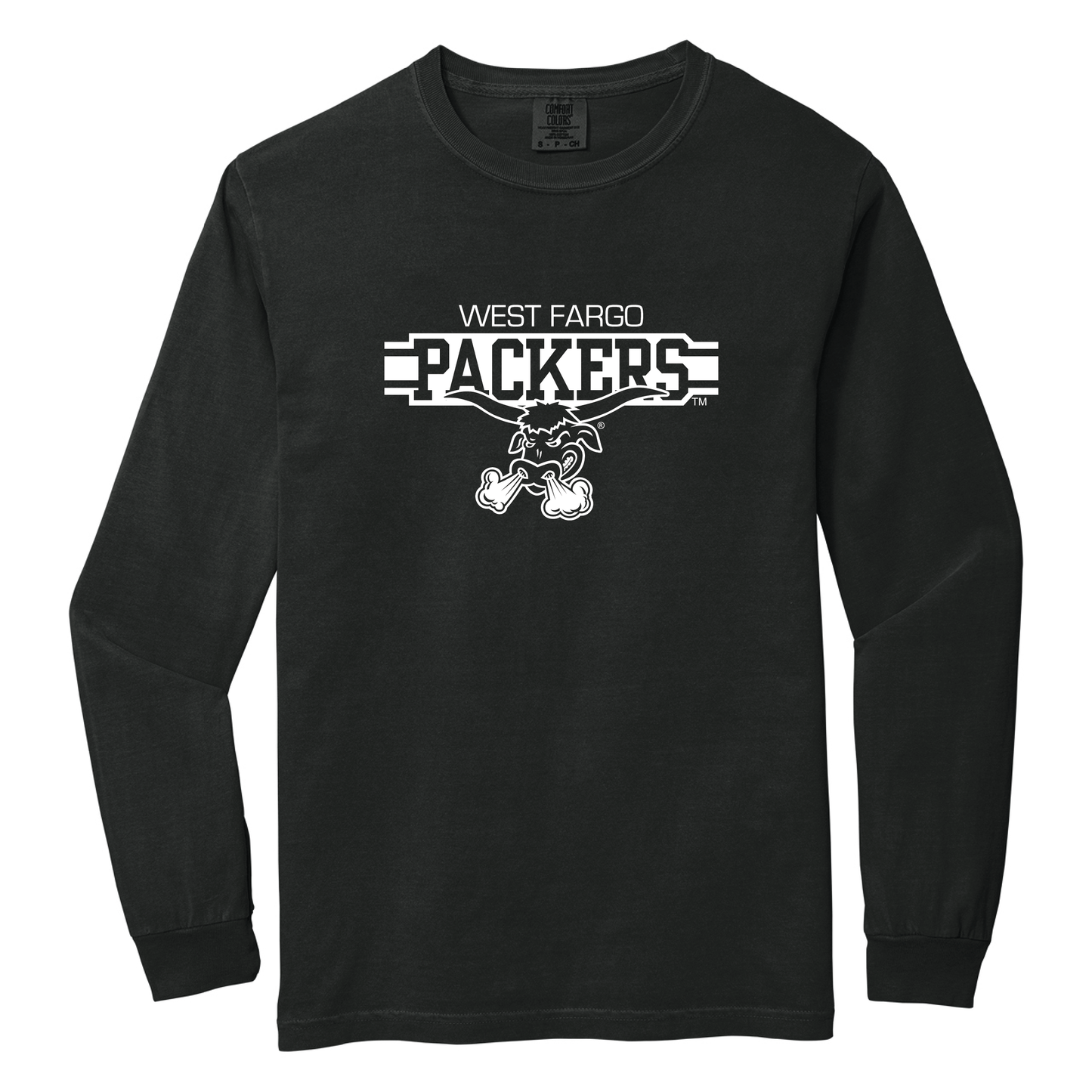 Packers Comfort Colors® Heavyweight Ring Spun Long Sleeve Tee (6014)