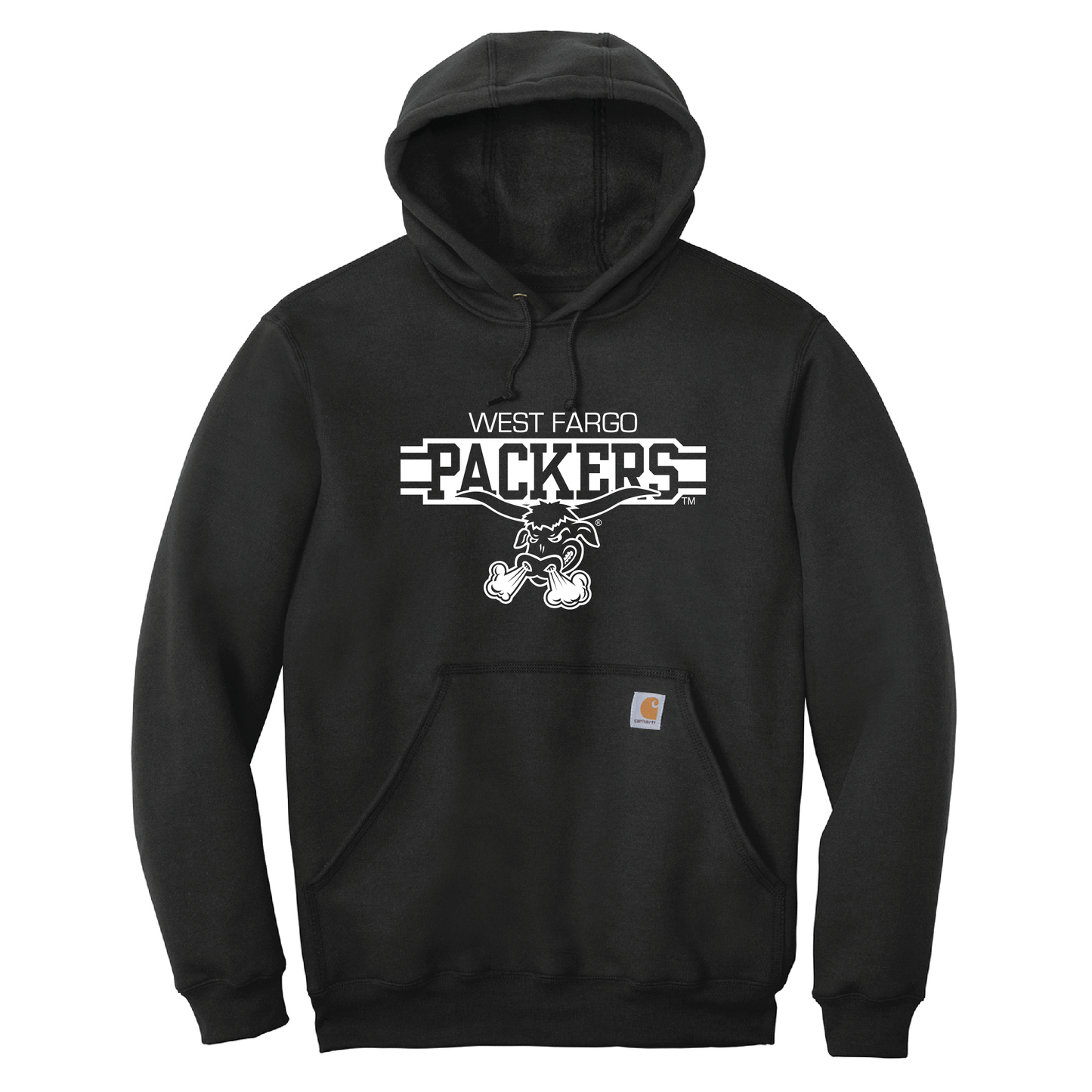 Packers Carhartt® Midweight Hooded Sweatshirt (CTK121)