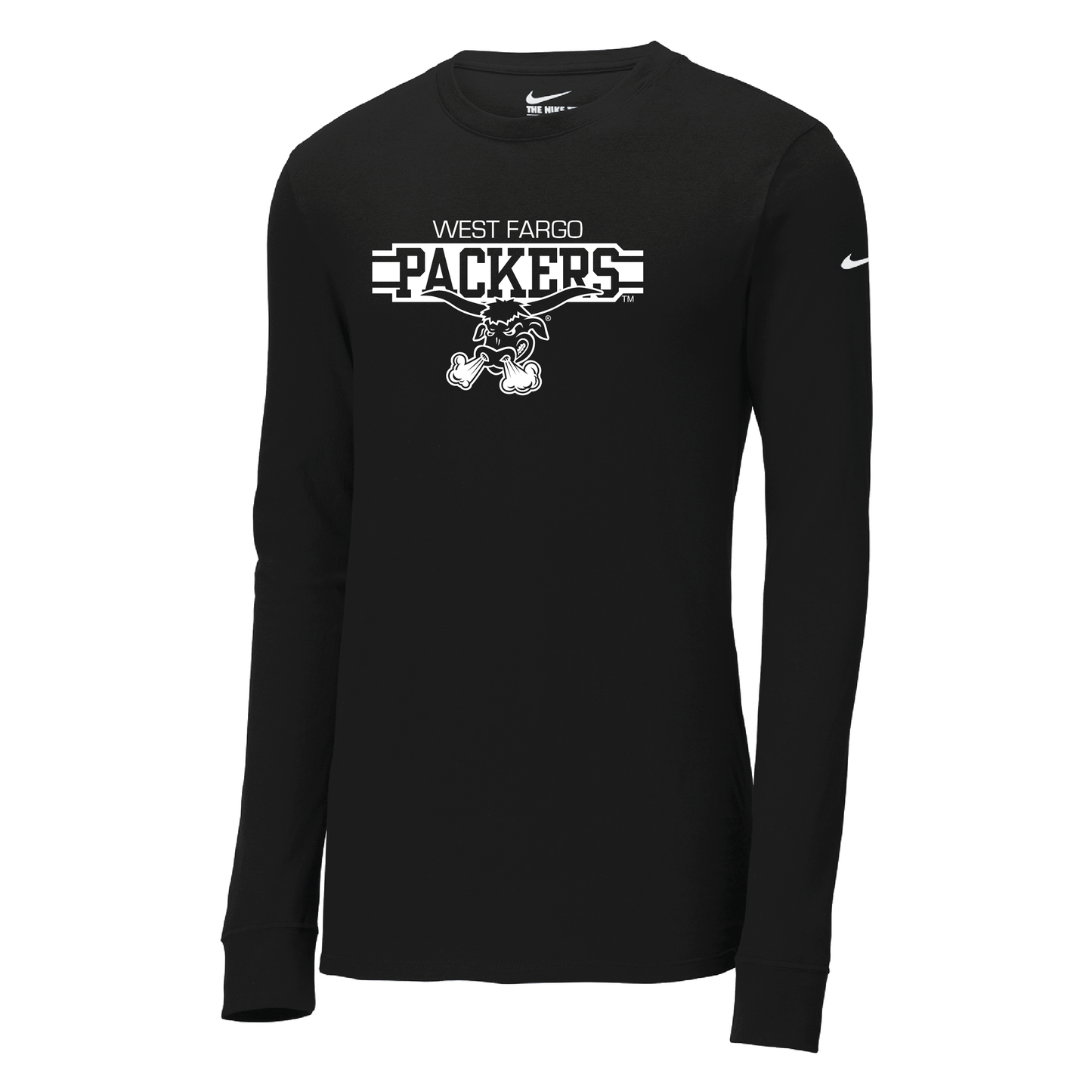 Packers Nike Dri-FIT Cotton/Poly Long Sleeve Tee (NKBQ5230)