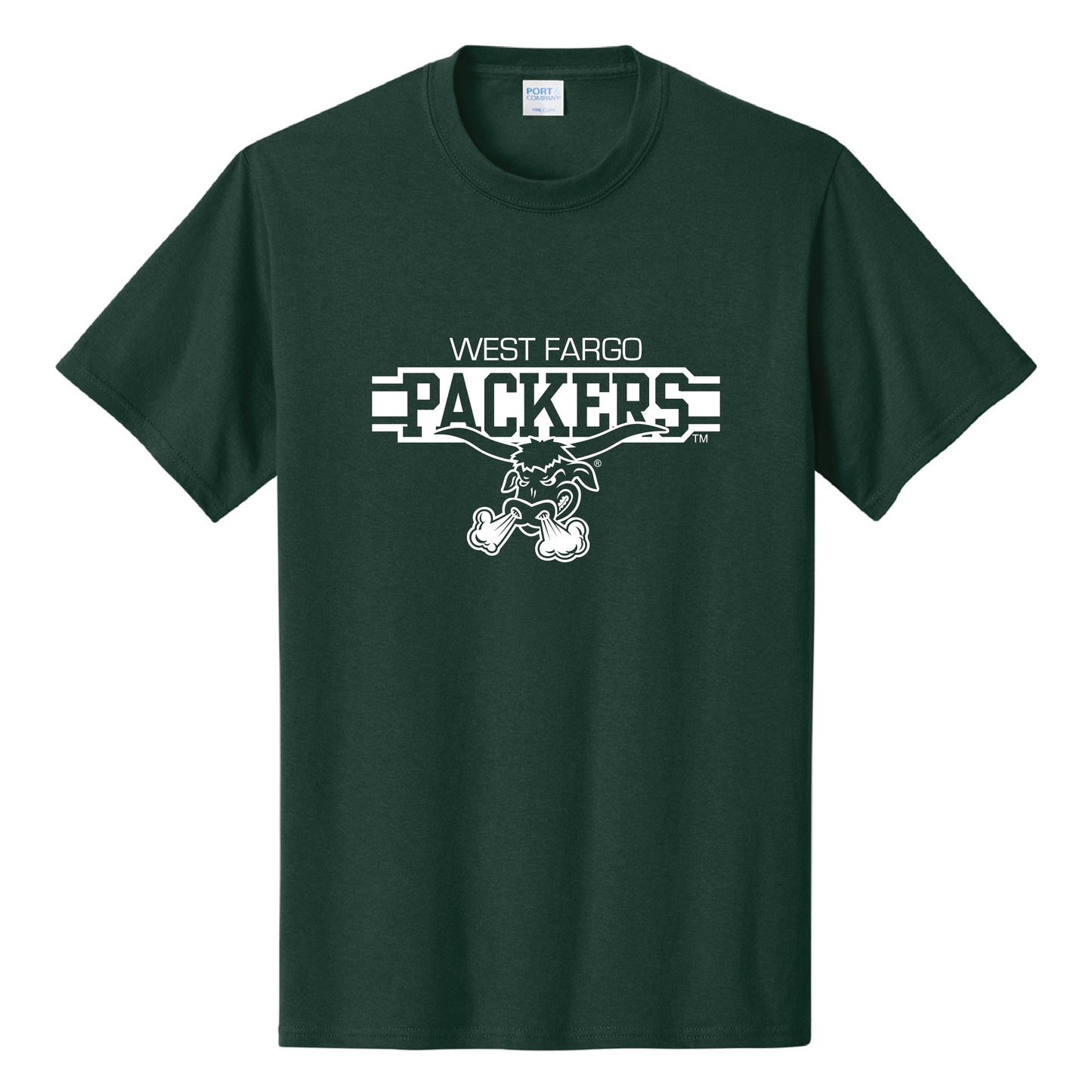 Packers Port & Co™ Core Cotton Tee (PC54)