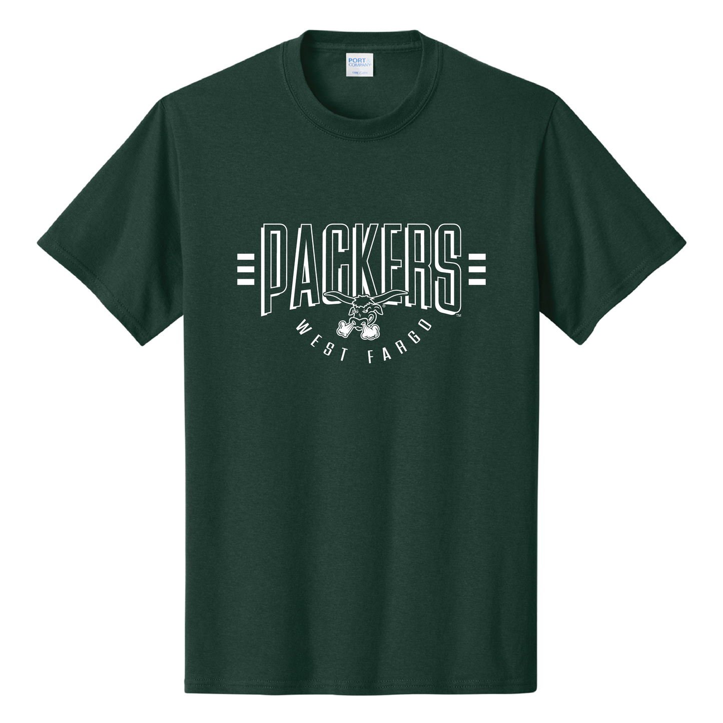 Packers Port & Co™ Core Cotton Tee (PC54)