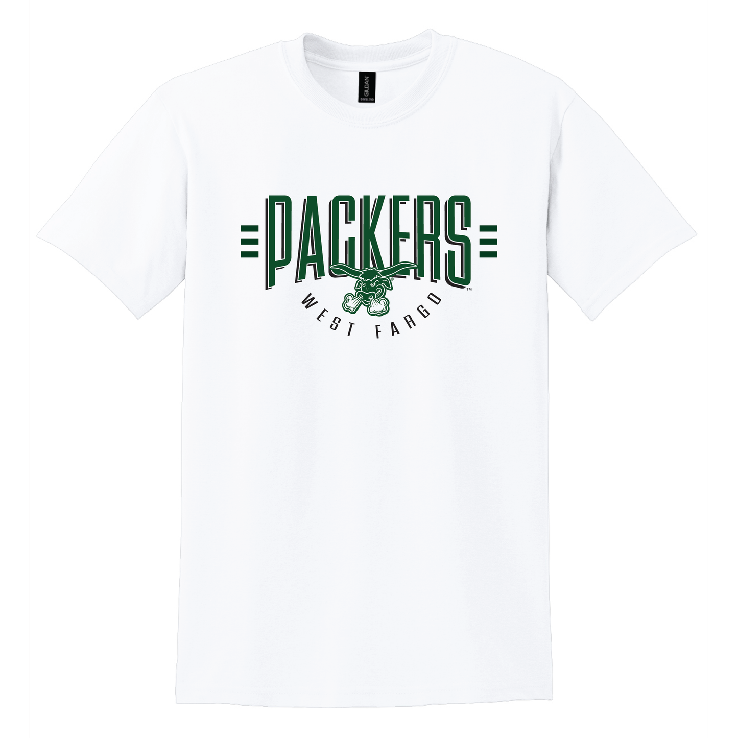Packers Gildan® DryBlend® 50 Cotton/50 Poly T-Shirt (8000)