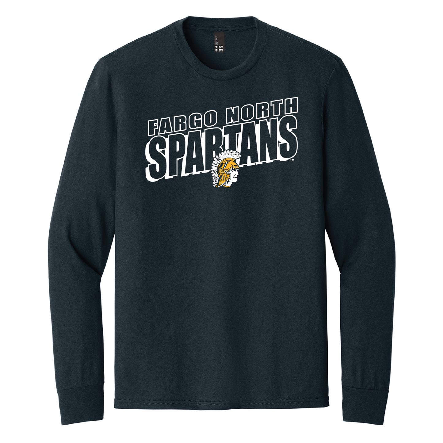 Spartans District® Perfect Tri® Long Sleeve Tee (DM132)