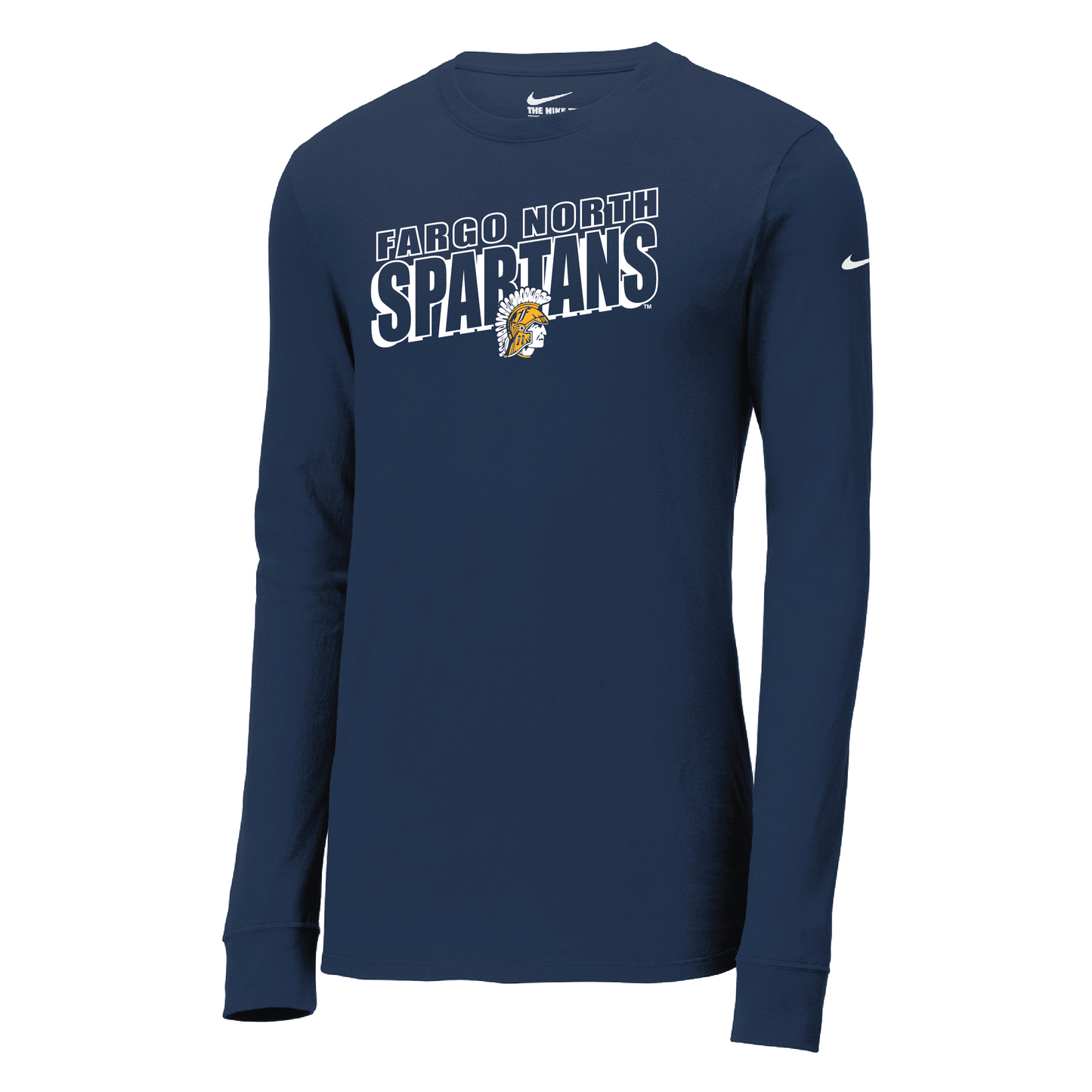 Spartans Nike Dri-FIT Cotton/Poly Long Sleeve Tee (NKBQ5230)