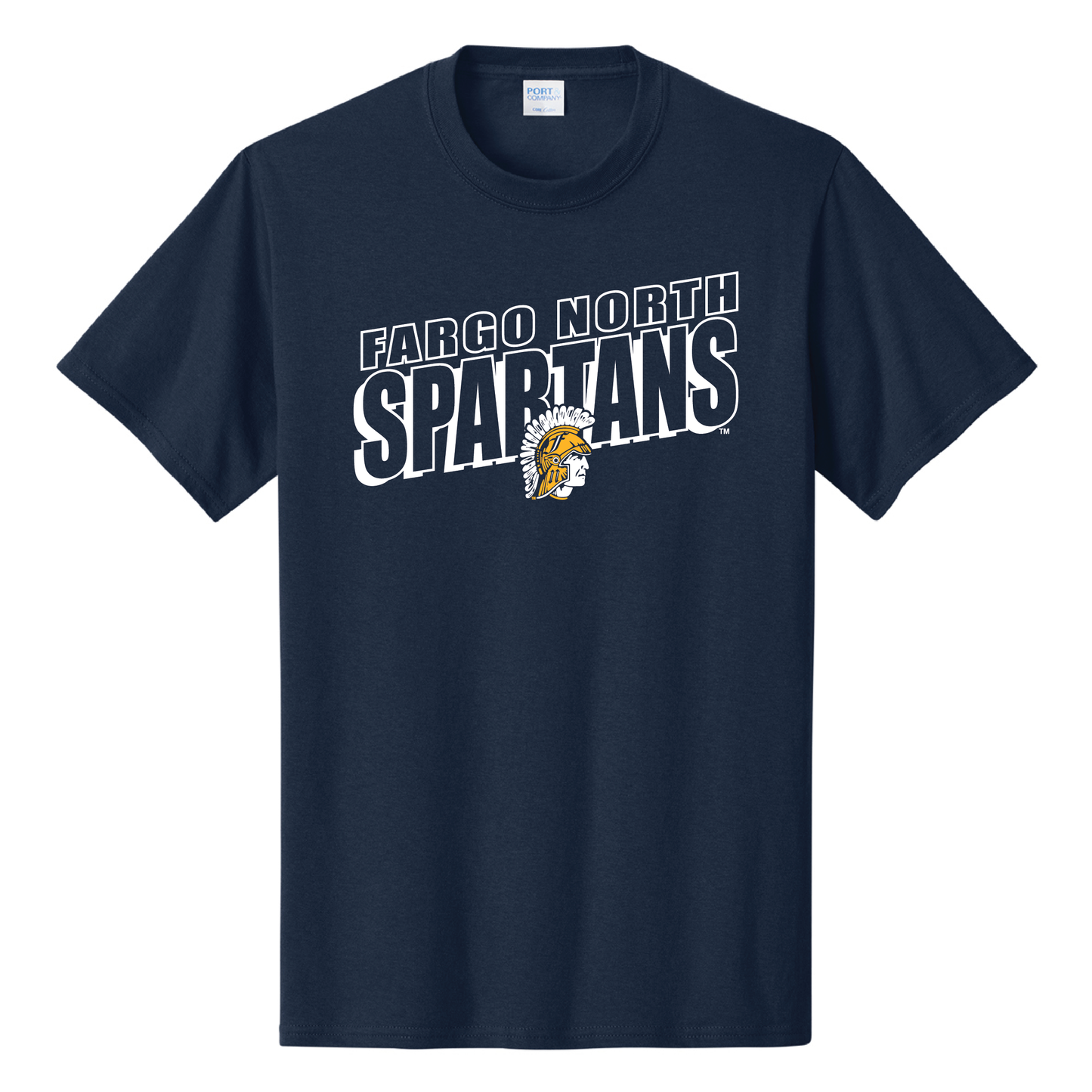 Spartans Port & Co™ Core Cotton Tee (PC54)