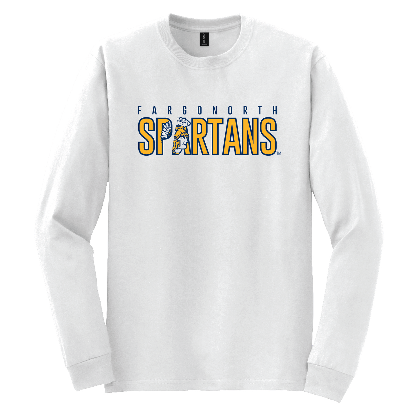 Spartans Gildan® DryBlend® 50 Cotton/50 Poly Long Sleeve T-Shirt (8400)
