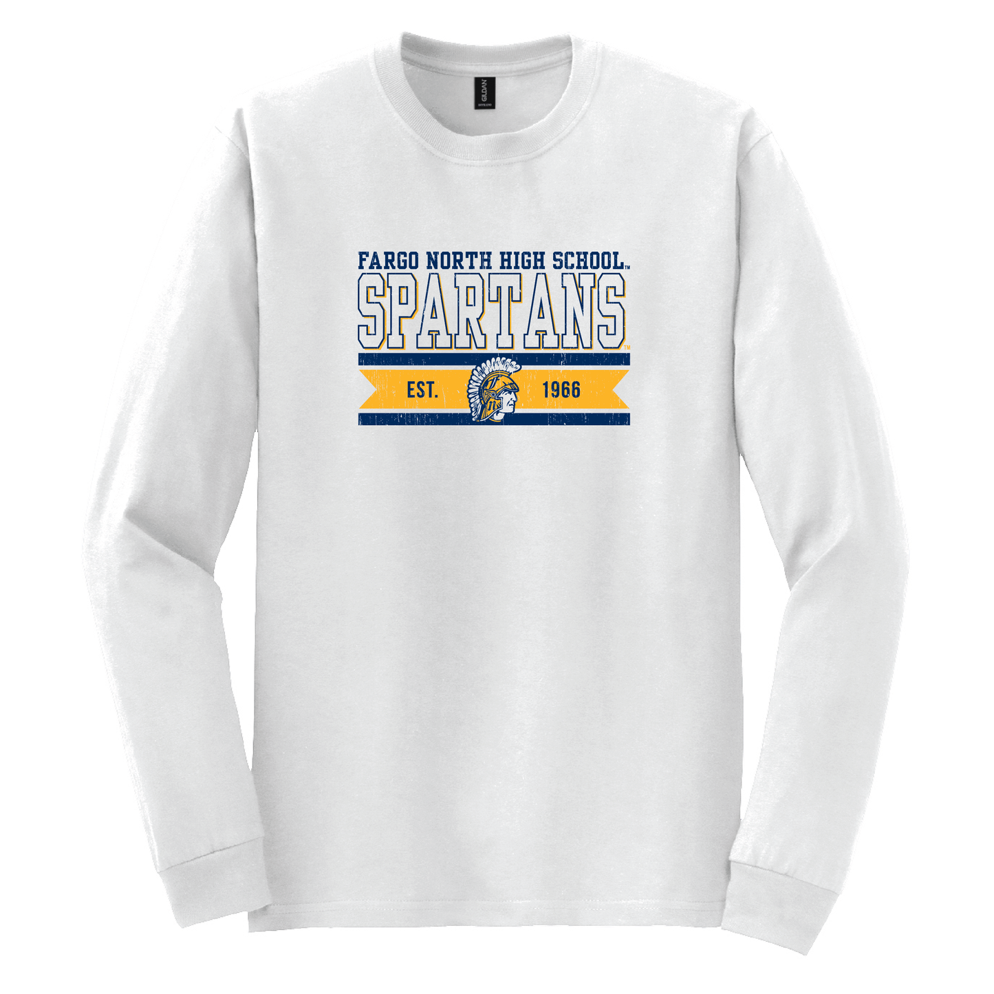 Spartans Gildan® DryBlend® 50 Cotton/50 Poly Long Sleeve T-Shirt (8400)