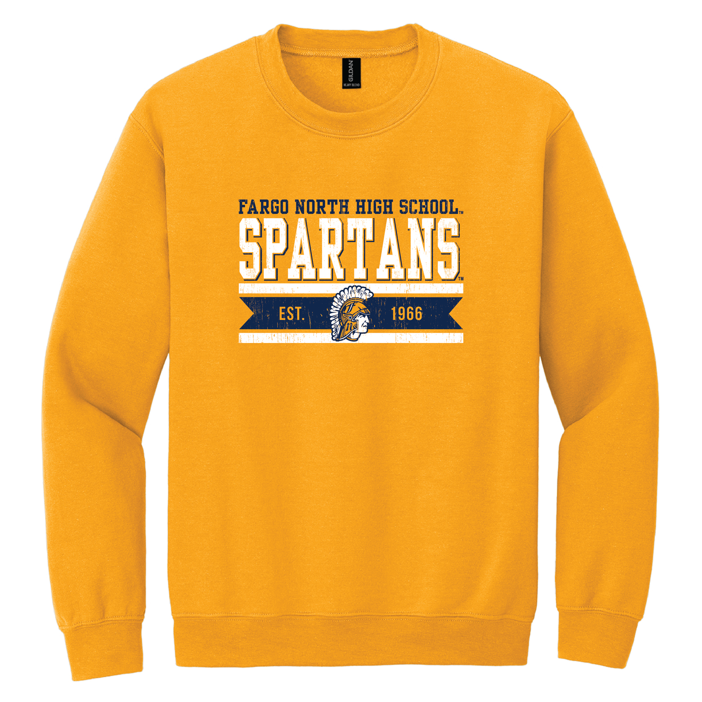 Spartans Gildan® Heavy Blend™ Crewneck Sweatshirt (18000)