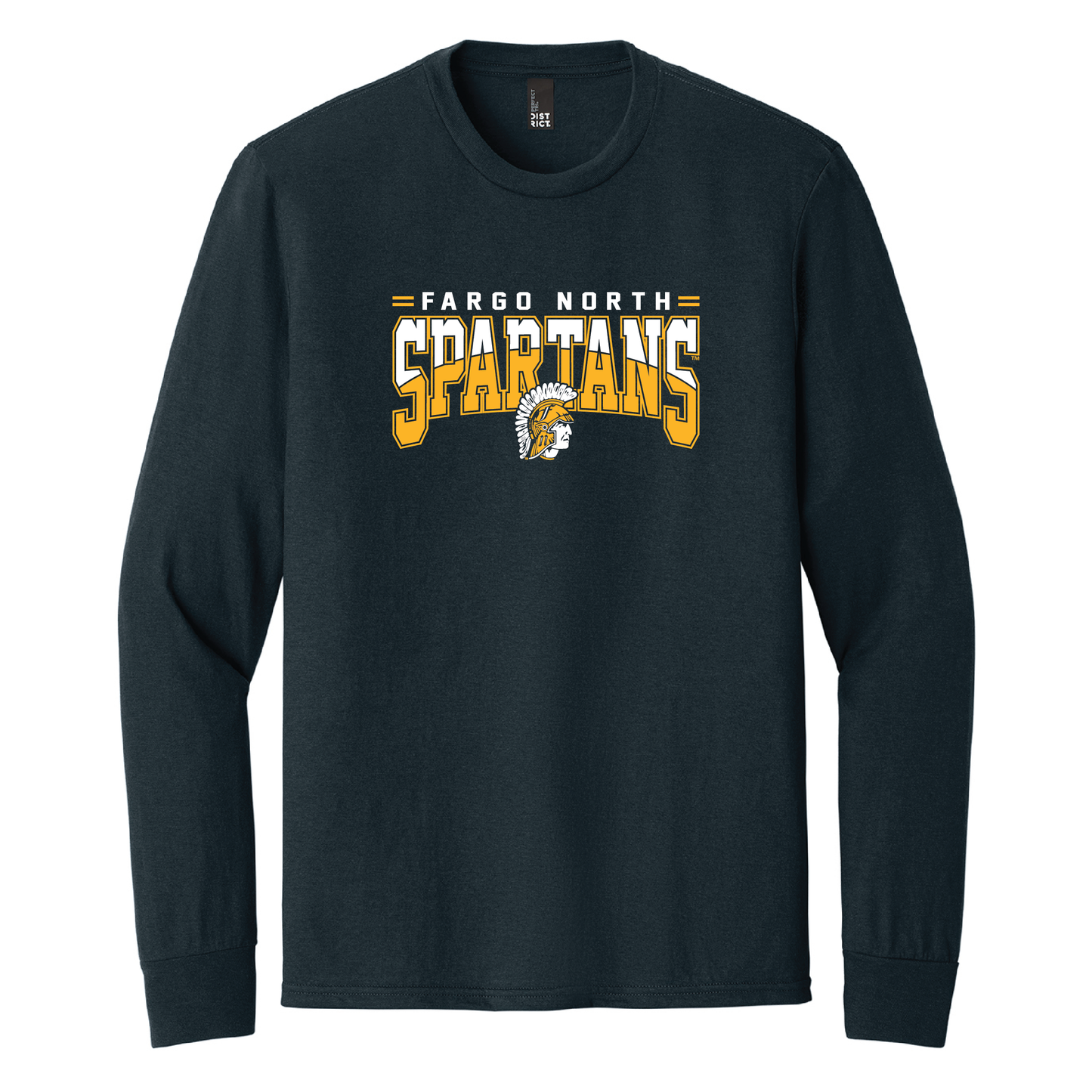 Spartans District® Perfect Tri® Long Sleeve Tee (DM132)