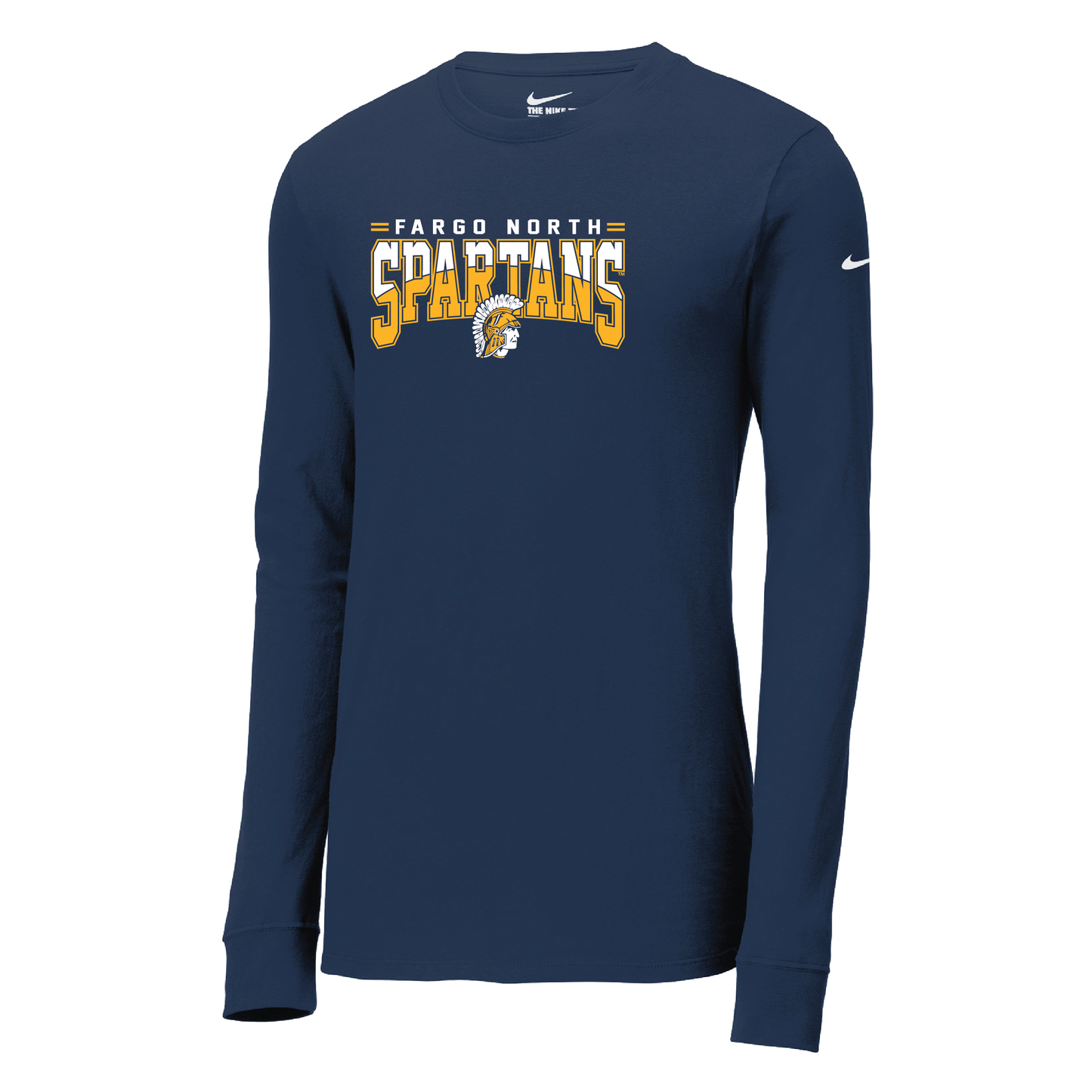 Spartans Nike Dri-FIT Cotton/Poly Long Sleeve Tee (NKBQ5230)