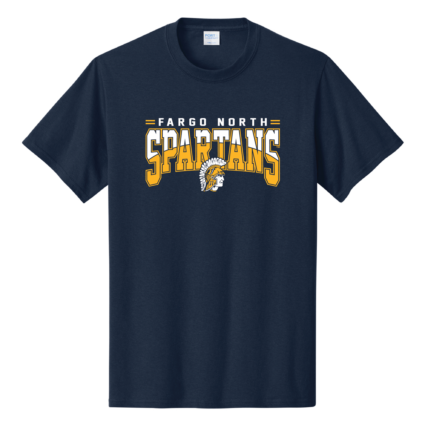 Spartans Port & Co™ Core Cotton Tee (PC54)