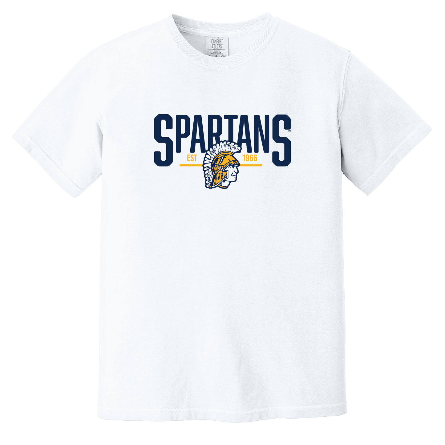 Spartans Comfort Colors® Heavyweight Ring Spun Tee (1717)