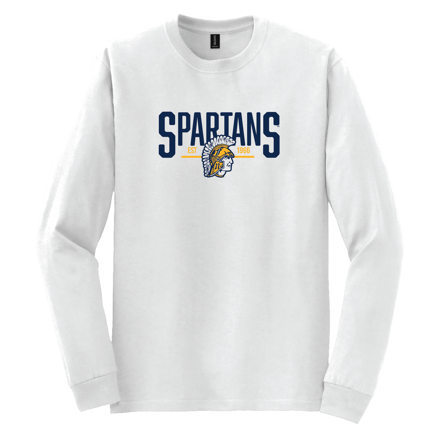 Spartans Gildan® DryBlend® 50 Cotton/50 Poly Long Sleeve T-Shirt (8400)