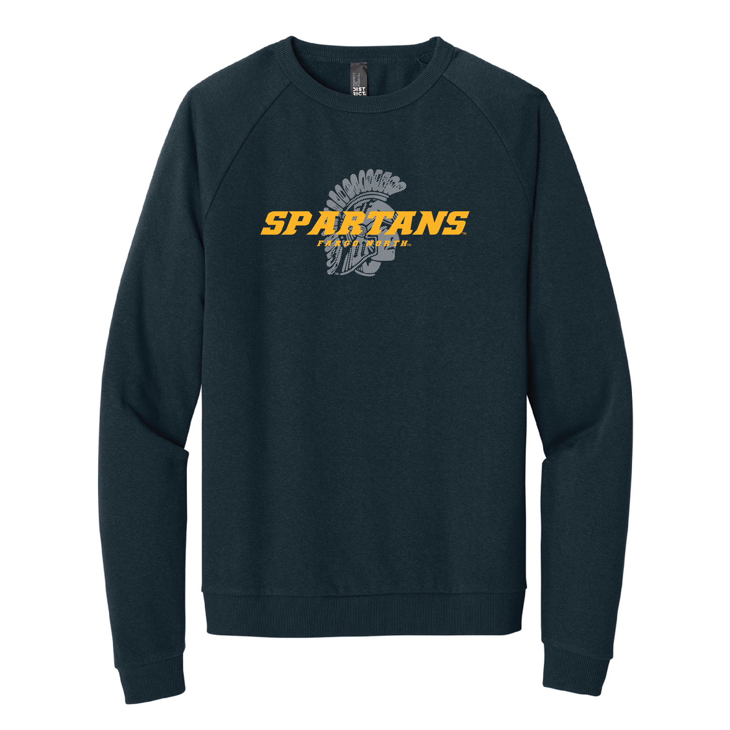 Spartans District® Perfect Tri® Fleece Crewneck Sweatshirt (DT1304)