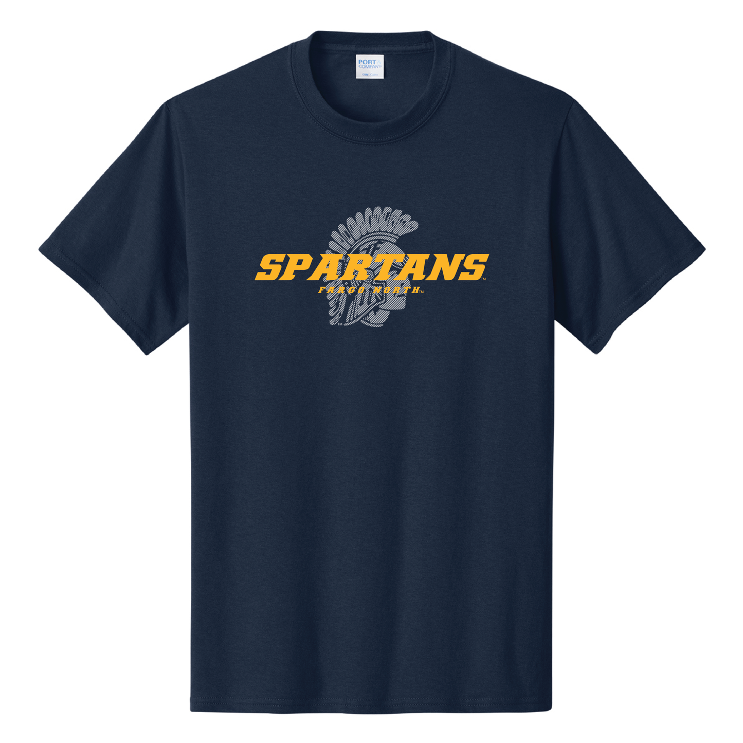 Spartans Port & Co™ Core Cotton Tee (PC54)