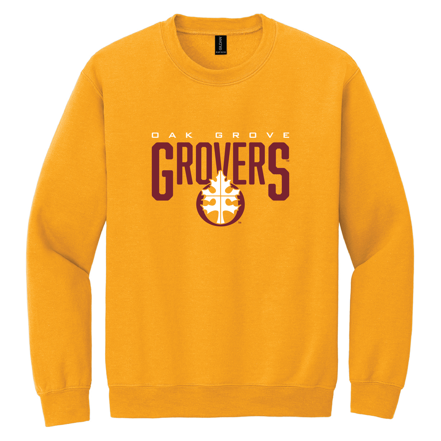 Oak Grove Gildan® Heavy Blend™ Crewneck Sweatshirt (18000)