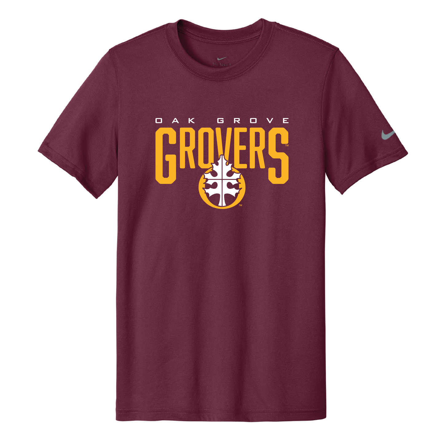 Oak Grove Nike Swoosh Sleeve rLegend Tee (NKDX8730)