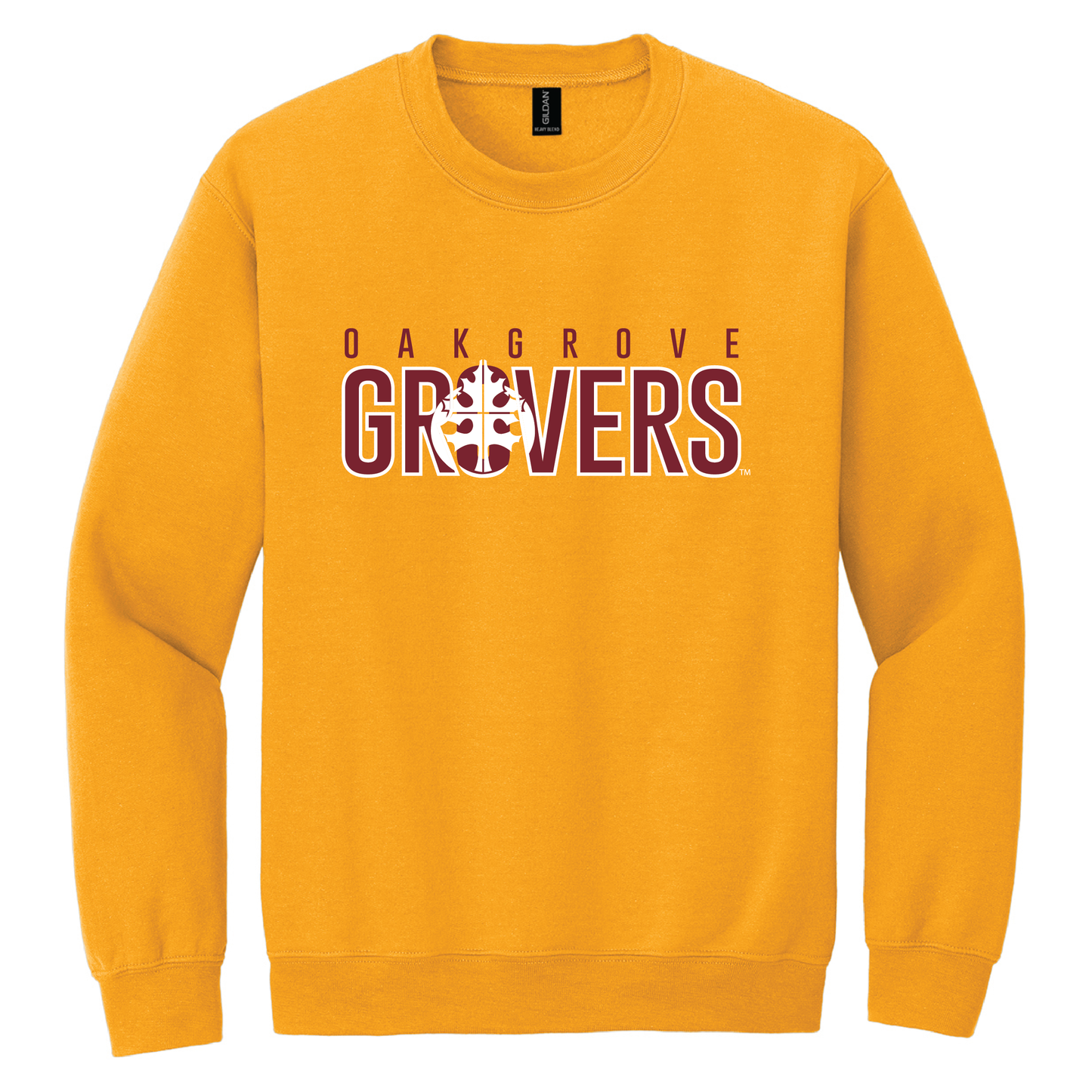 Oak Grove Gildan® Heavy Blend™ Crewneck Sweatshirt (18000)